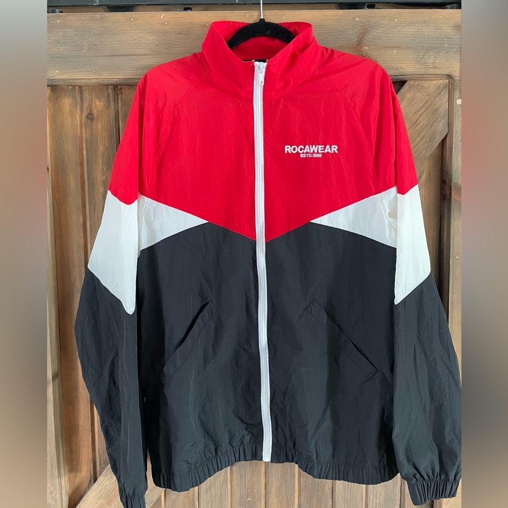 Rocawear track top size small vintage style